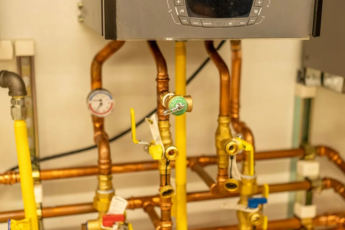 Licensed technician providing Water Heater Installation for a homeowner in Lansing